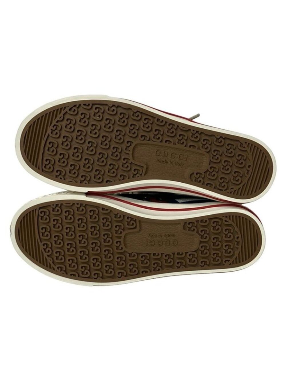 Gucci Sneakers 36 Blue Red Multi GG Pattern Sherry - Picture 4 of 8